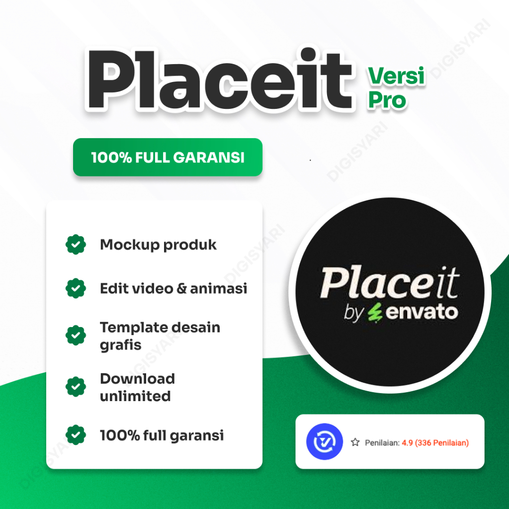 PLACEIT 1 BULAN PREMIUM UNTUK MOCKUP FULL GARANSI