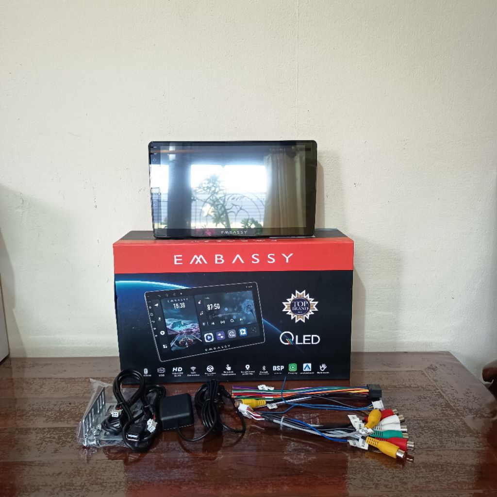 Head unit Android Embassy Saturnus 6/128GB, 4/64GB 9 inch