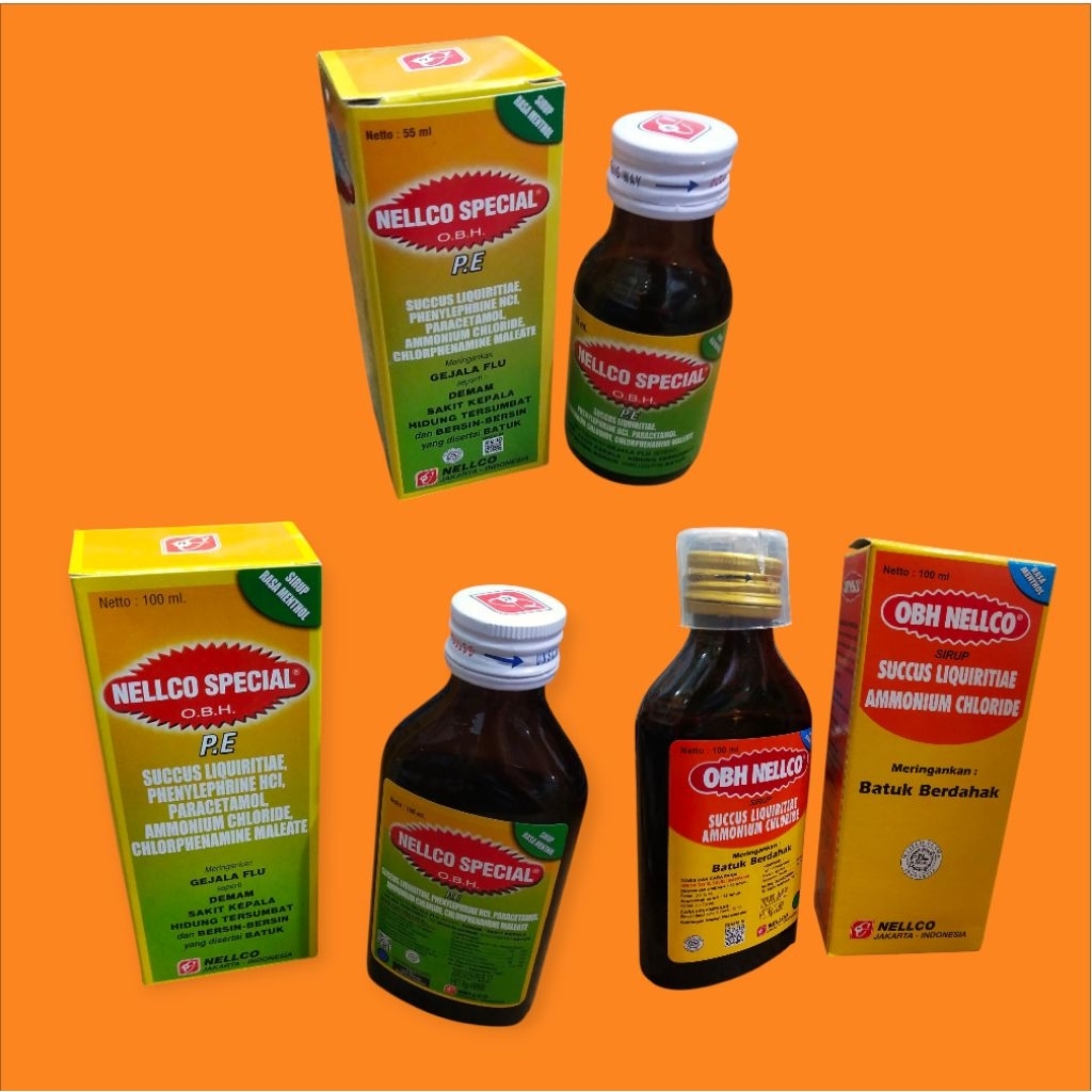 NELLCO OBH SPECIAL obat batuk flu