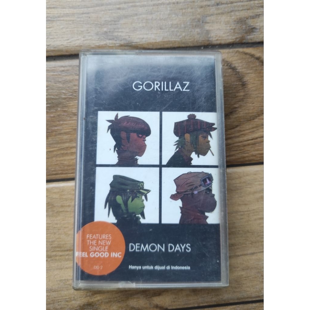 kaset pita GORILLAZ "demon days"