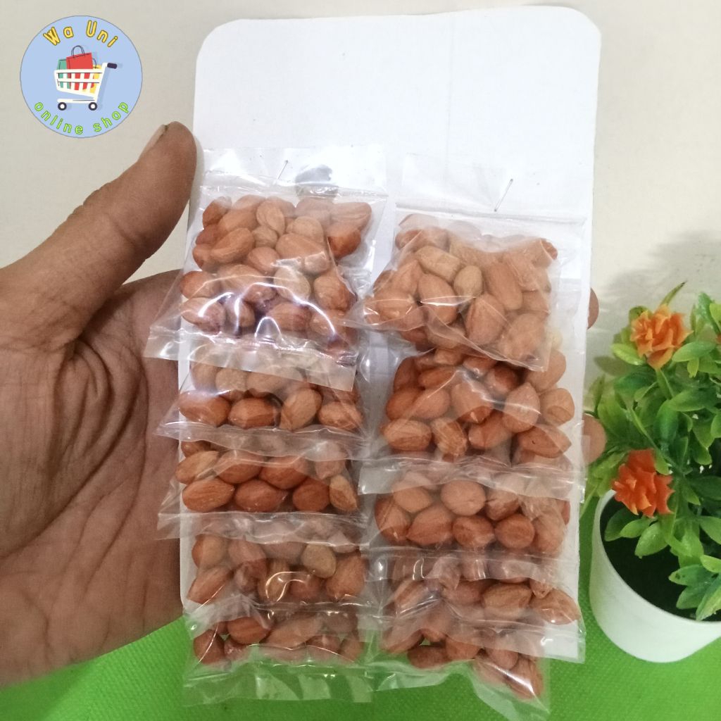 

kacang tanah mentah renceng isi 10 bungkus - kacang tanah - bahan makanan