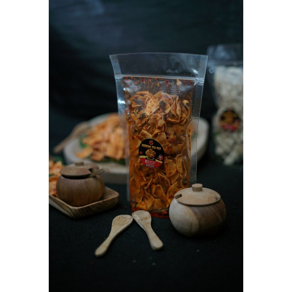 

Basreng pedas daun jeruk full bumbu 100gram