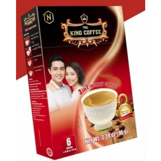 

TNI King Coffee Vietnam 3in1 Trung Nguyen isi 6