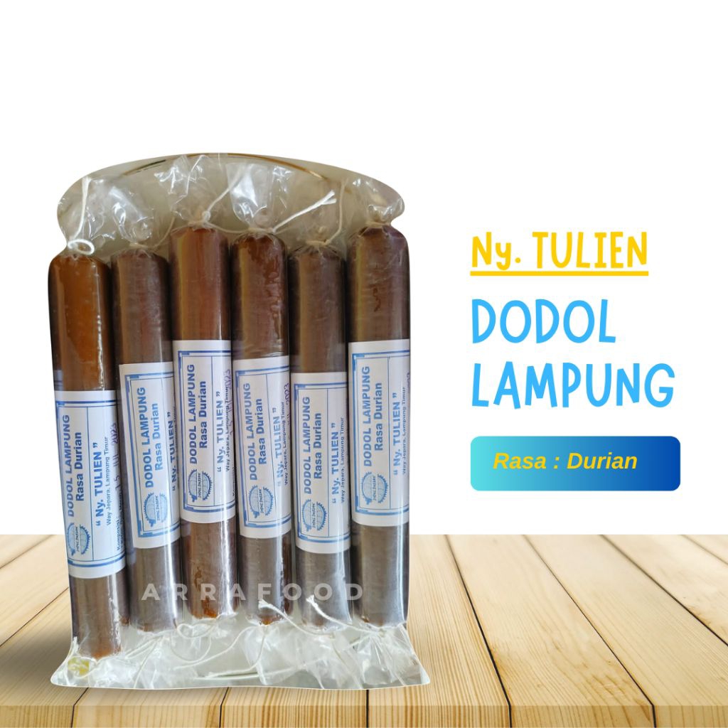 DODOL DURIAN Dodol Lampung Ny. TULIEN