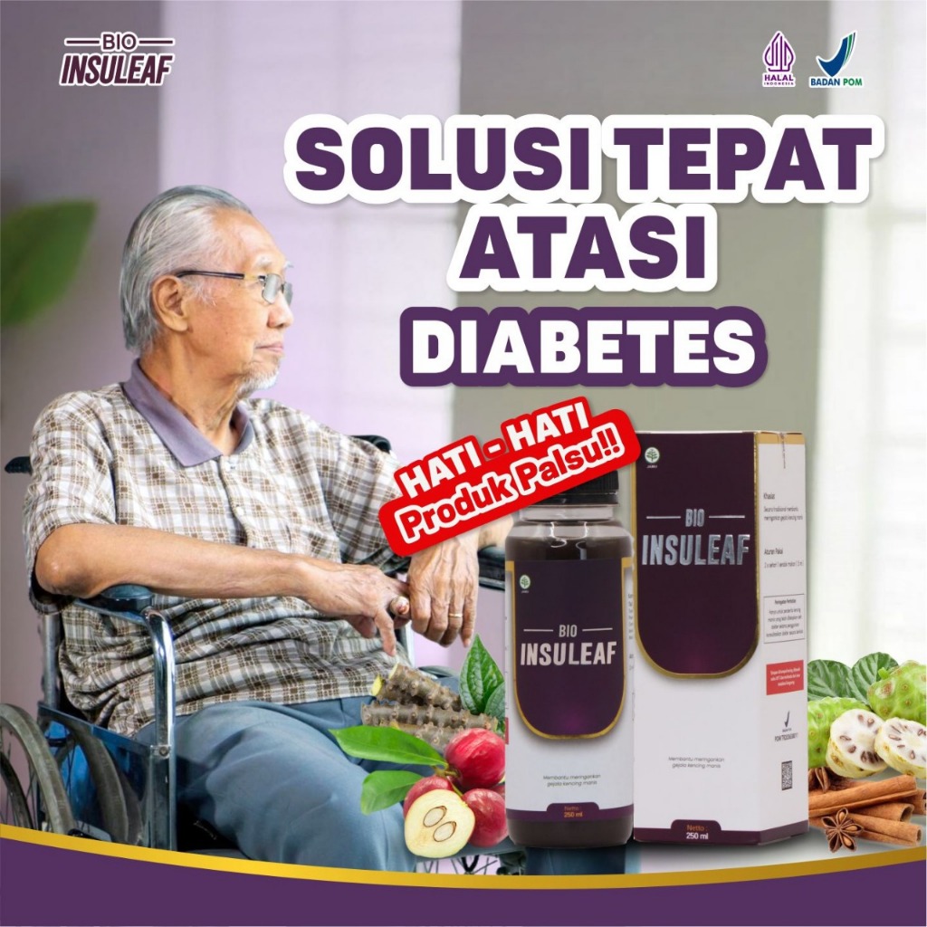 

BIO INSULEAF - 100% HERBAL ALAMI ATASI DIABETES