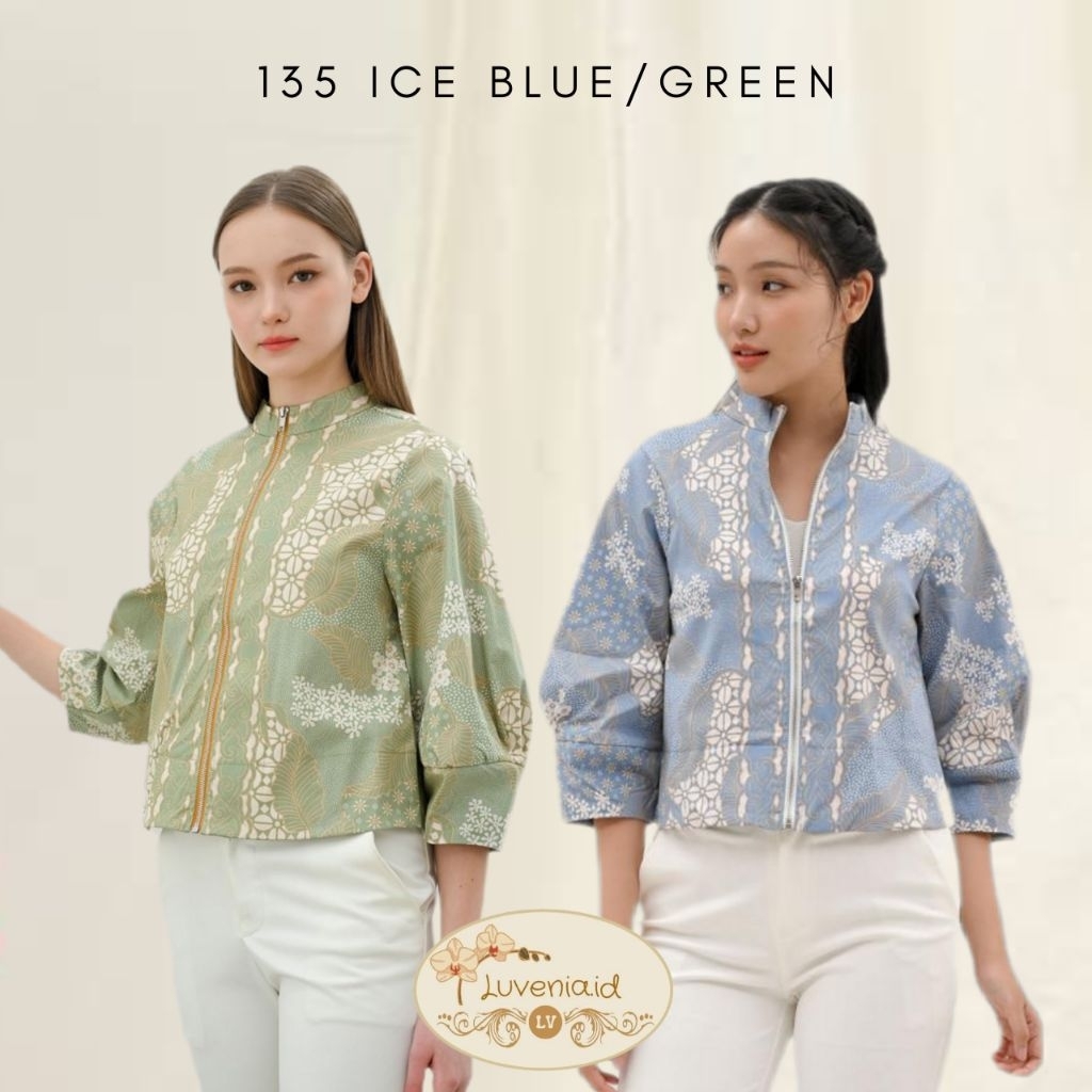 Outer Batik 135 ICE / Batik Modern / Batik Couple / Batik Jumbo / Jaket Batik