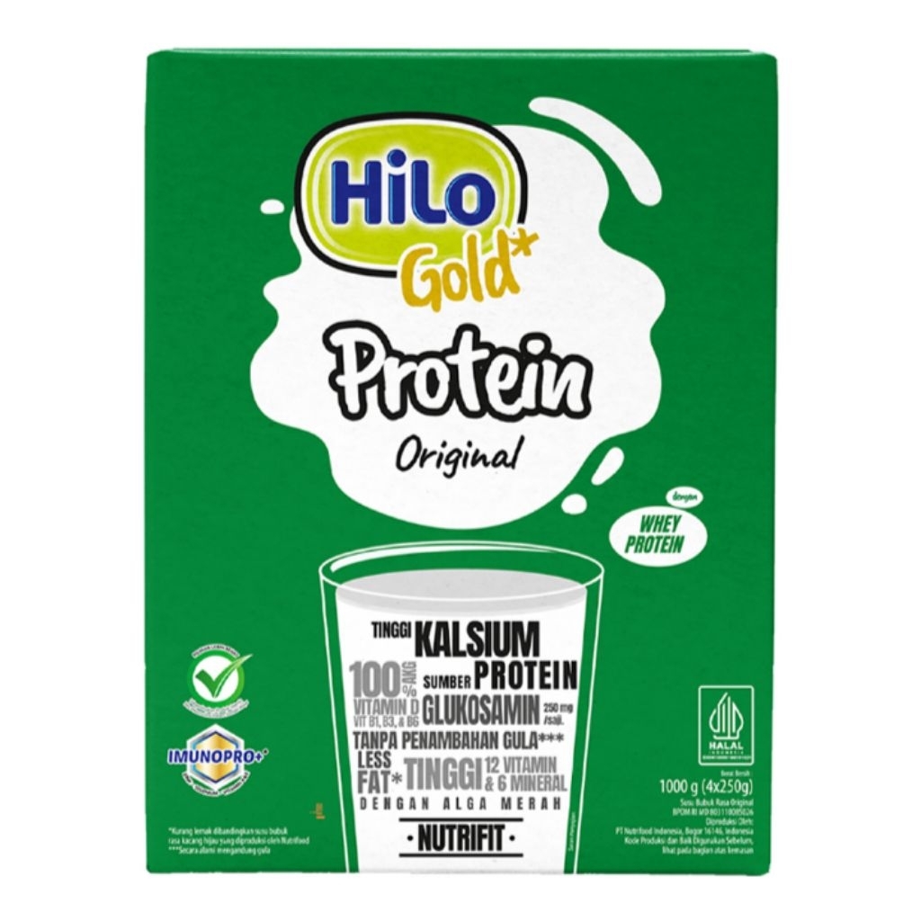 

Hilo Gold Susu Bubuk Tinggi Kalsium Original 1000 g