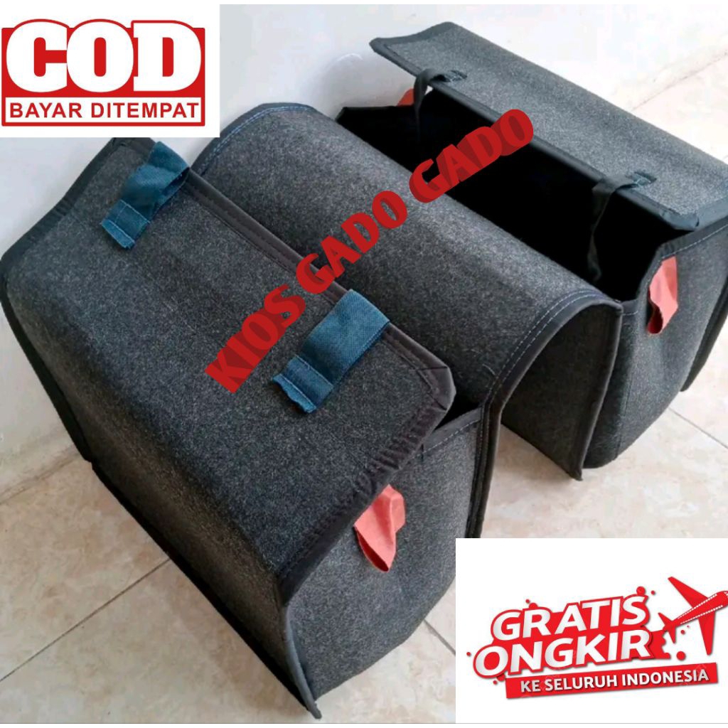 Tas Obrok Motor Jumbo Bahan Permadani Super Tebal dan Tahan Air Accessories kain