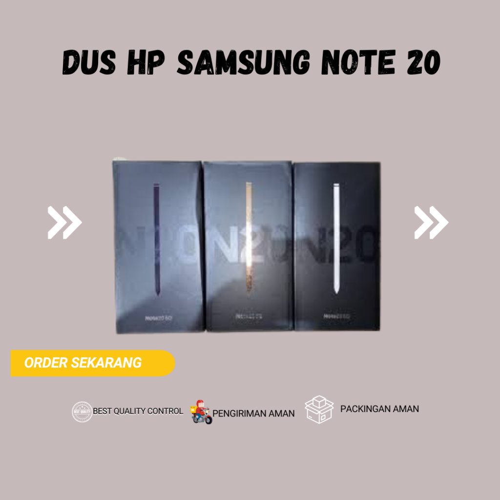Dus Box Hp Samsung NOTE 20 -Aksesorishpnow
