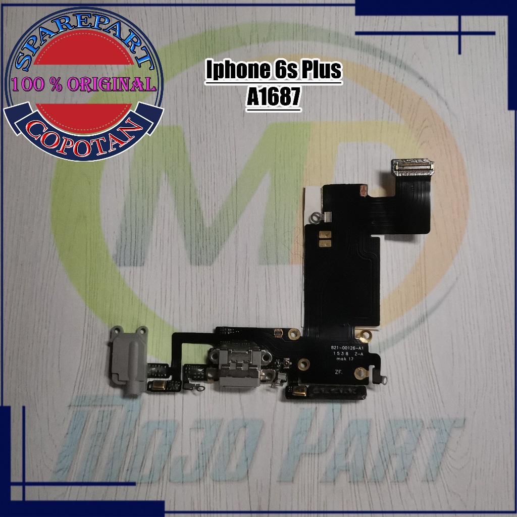 Iphone 6S Plus Fleksibel Fleksibel Konektor Cas Board Charger Mesin Bawah Original Copotan