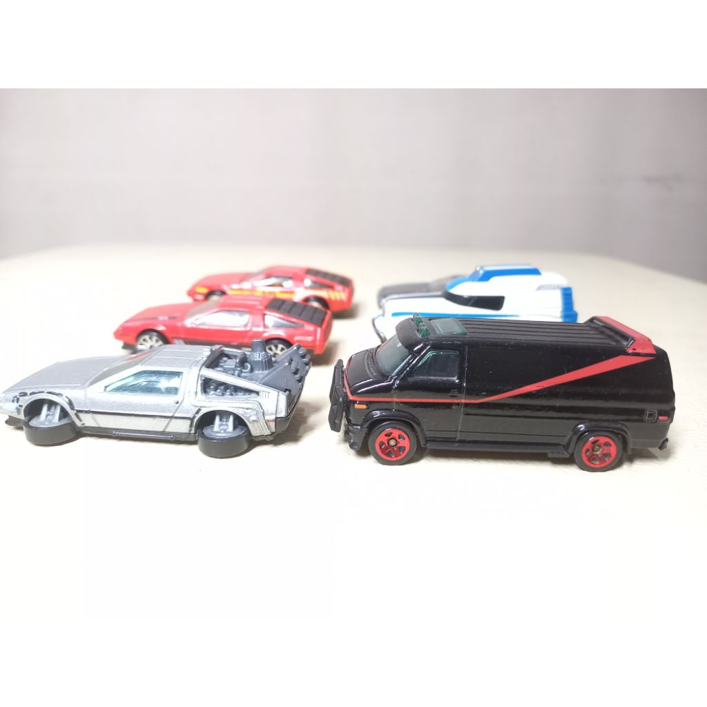 Hot wheels Van A team Back Future DMC