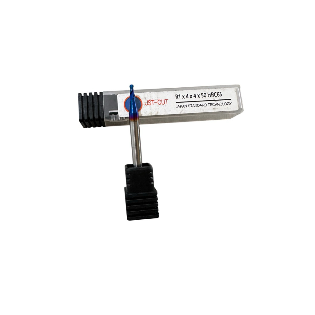 Ballnose 2 mm HRC65 Made In JAPAN | Ballnose Carbide R1 X 50 HRC65 Japan
