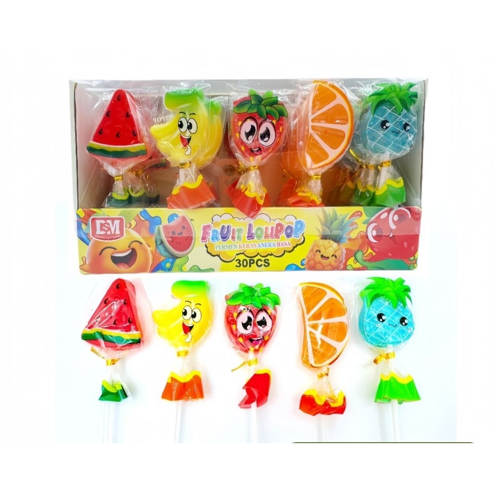 

30 pcs fruit LILIPOP buah
