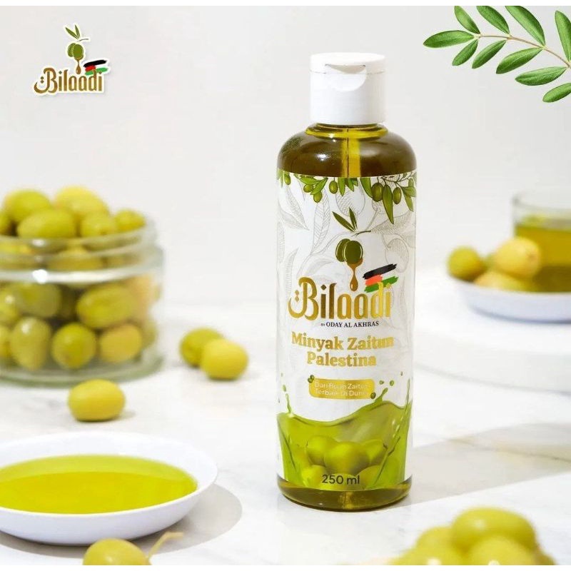 

Bilaadi Minyak Zaitun Palestina 100ml [Extra Virgin Olive Oil]