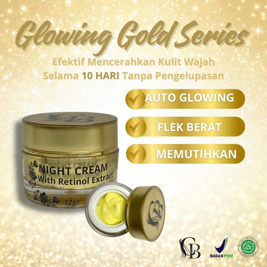 CB Glow Night Cream – Bangun Tidur, Kulit Cerah & Lembut