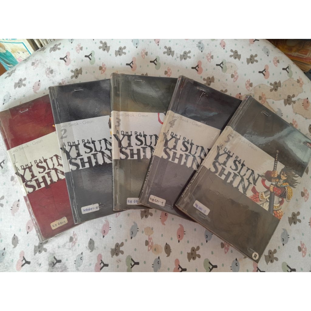 Komik Admiral Yi Sun Shin 1 - 5 Tamat