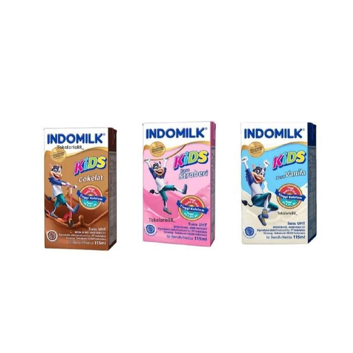 

SUSU UHT INDOMILK KIDS ALL VARIAN 115 ML 1 DUS/KARTON ISI 40 PCS