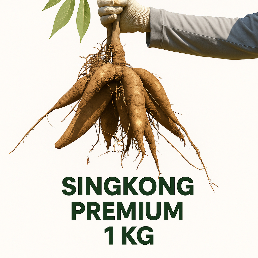 

singkong mentega premium hasil petani unggulan kemasan 1 kg