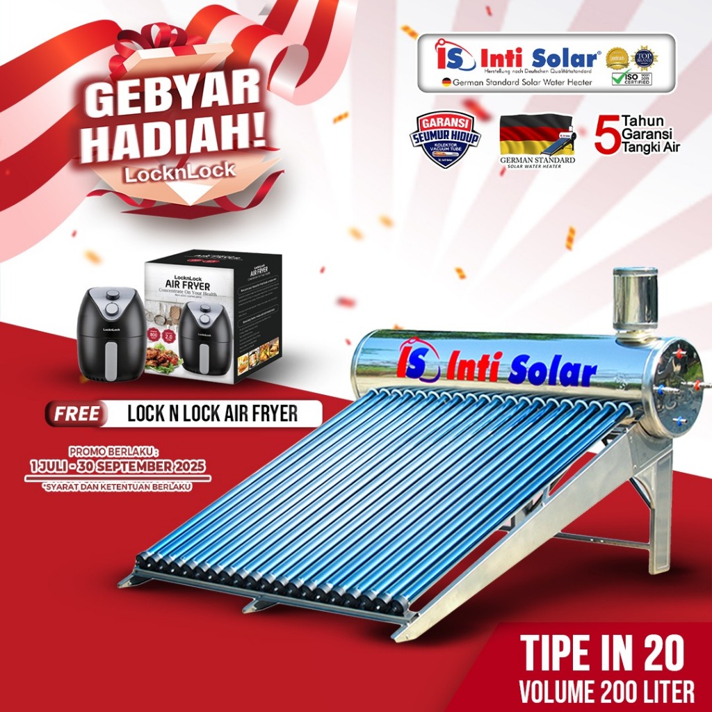 PEMANAS AIR WH INTI SOLAR IN20