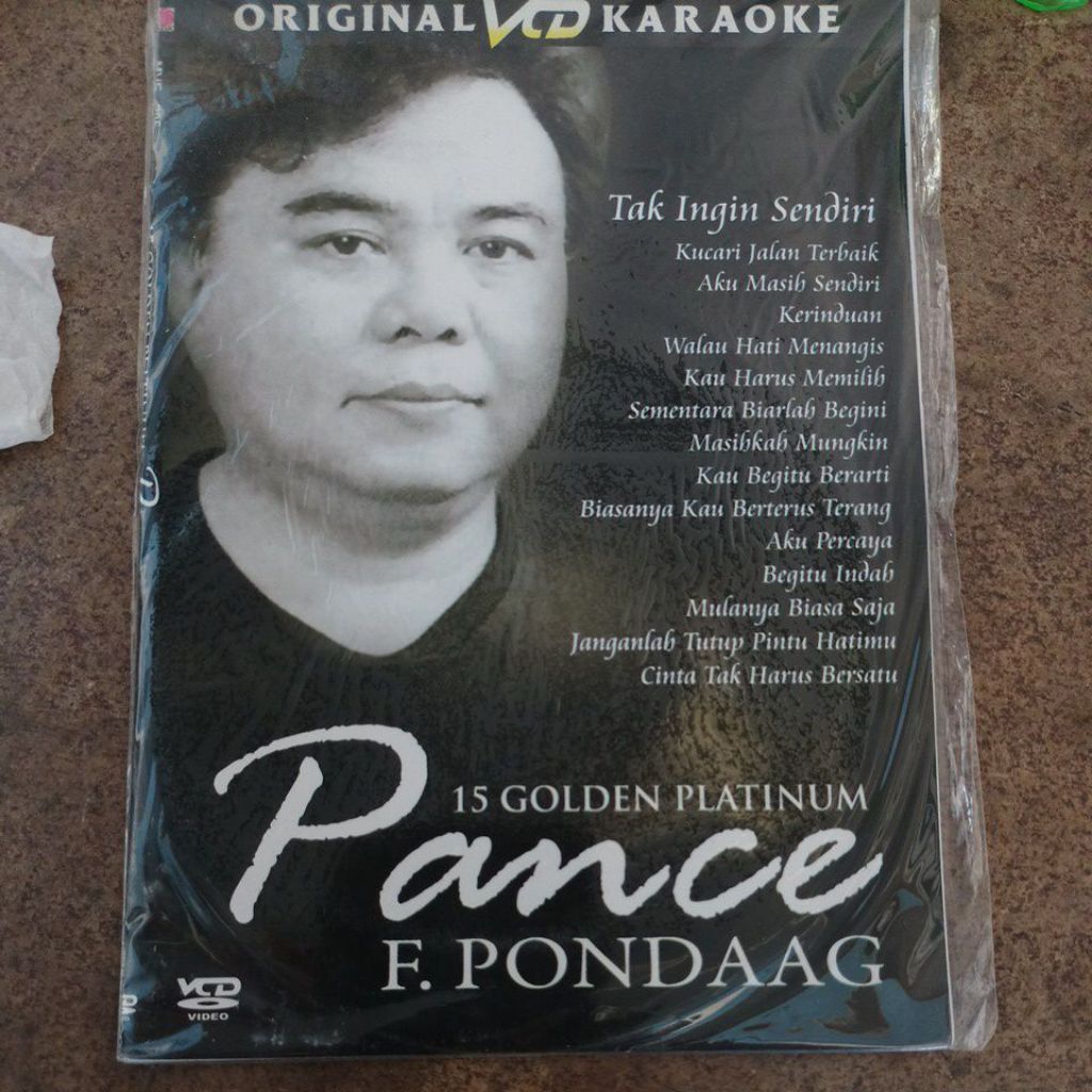 Vcd ori karaoke Pance f fondaag