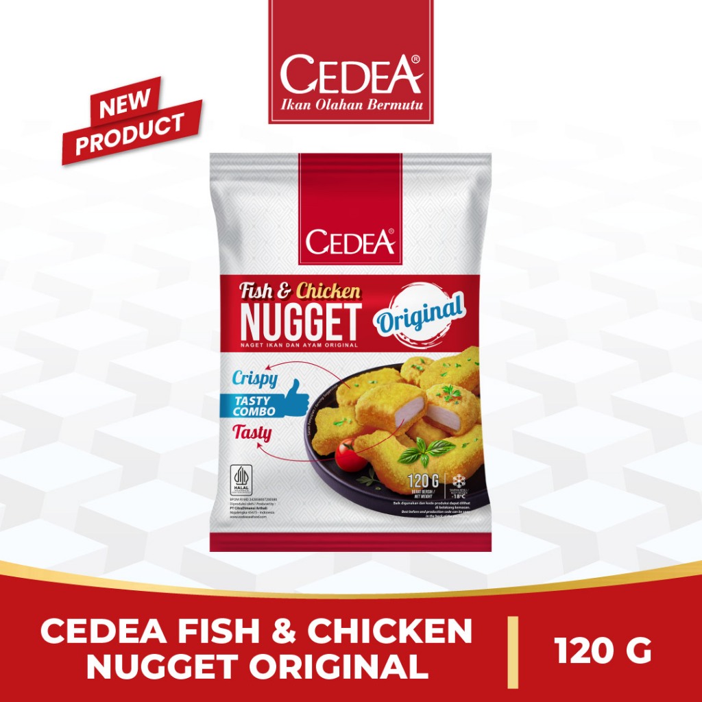 

CEDEA FISH & CHICKEN NUGGET ORIGINAL [120G]