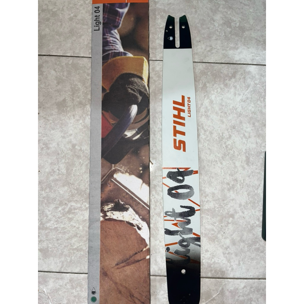 Guide Bar Chainsaw STIHL LIGHT 04 ( 20Inc ) / Batang Gergaji Mesin STIHL LIGHT 04 Original