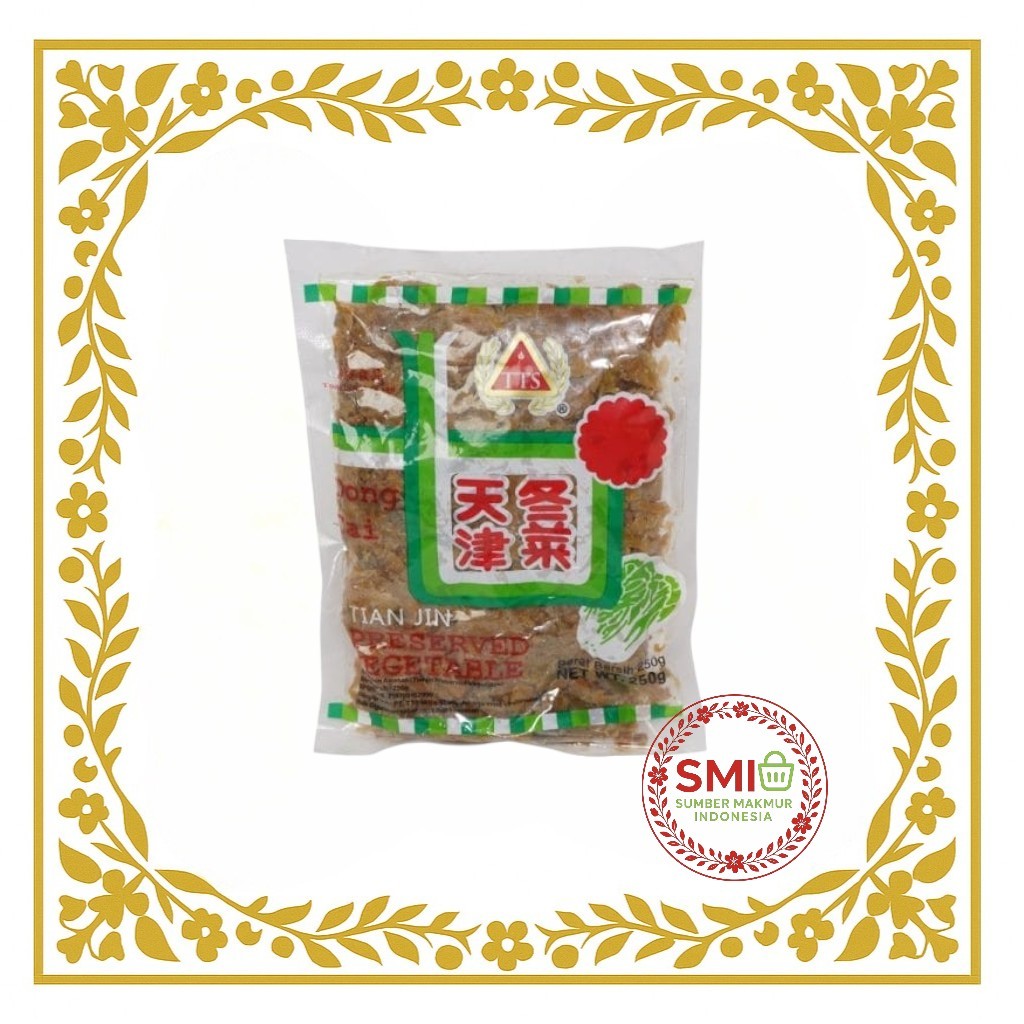 

TTS Tian Jin Preserved Vegetable Tong Cai 100gr / Tongchai 250gr Tongcai Sayur Asin / Sayur Asin Halal