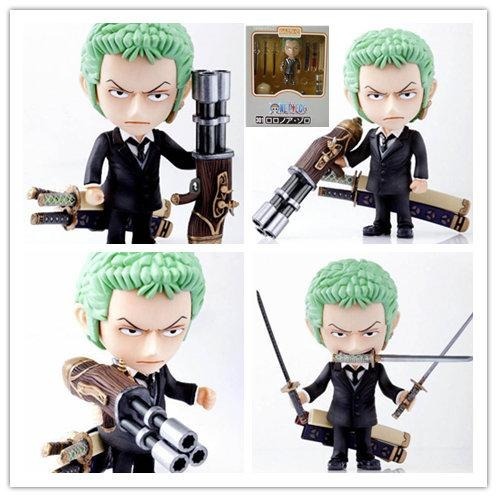 Action Figure Anime One Piece Roronoa Zoro New World Nendoroid 301