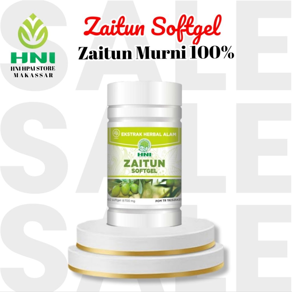 Zaitun Softgel HNI I Minyak Zaitun Murni I Produk Dijamin ORI