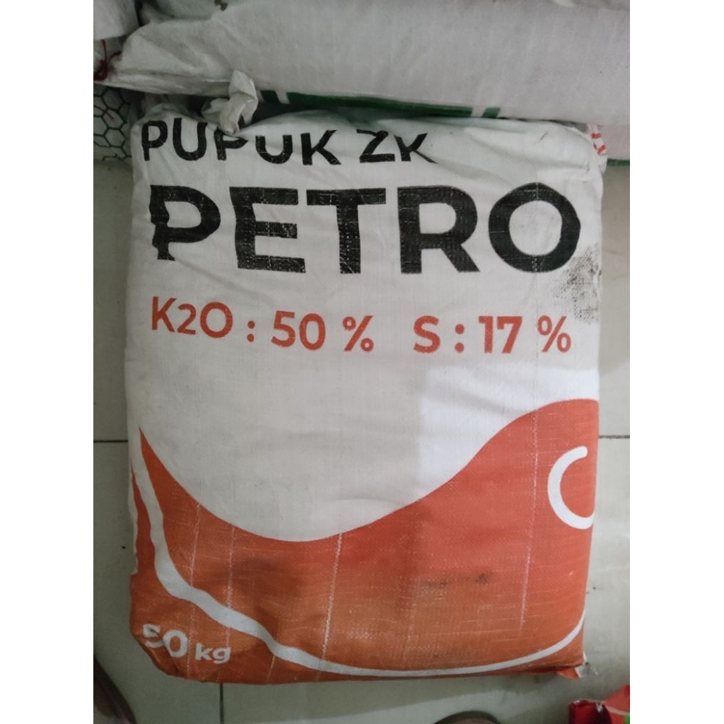 Pupuk ZK PETRO Kalium+Belerang | Kemasan 50kg (kemasan pabrik)