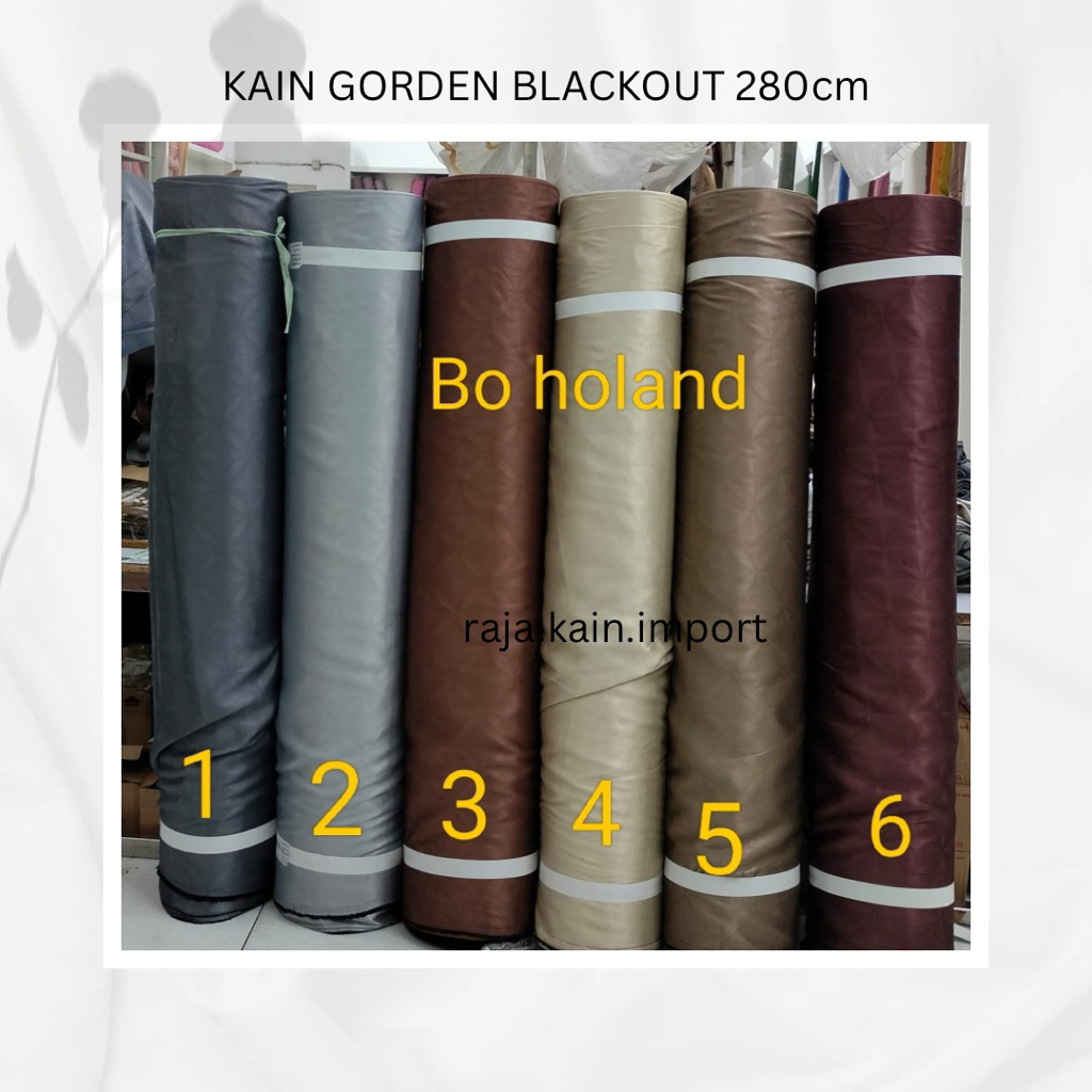 KAIN BLACKOUT IMPORT GORDEN 280 / KAIN GORDEN EMBOSS / KAIN GORDEN POLO / KAIN POLISAN / KAIN HORDEN