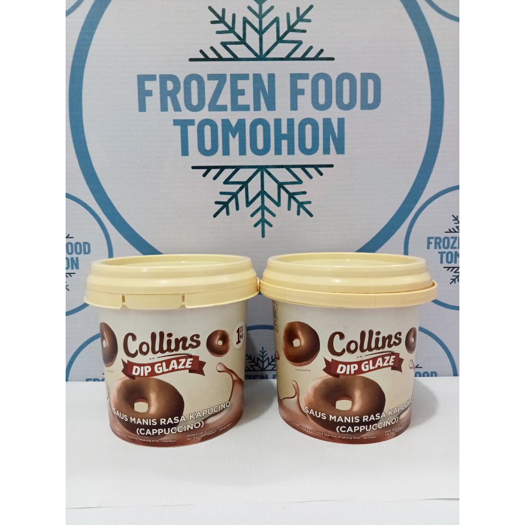 

Collins DIP GLAZE Cappucino 1000gr - Frozen Food Tomohon
