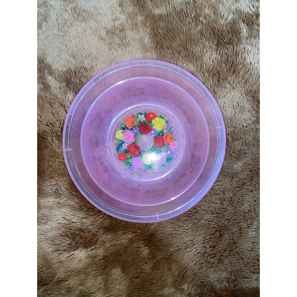 Baskom Plastik Transparan Nagata 203 Preloved
