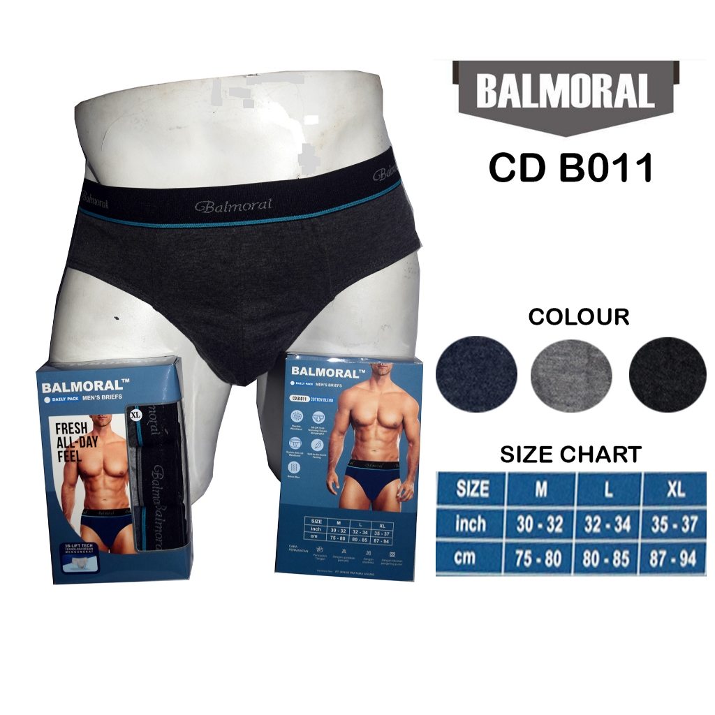 Celana Dalam Pria Balmoral B011 / Celana Dalam / Pakaian Dalam / Celana Dalam Pria / Pakaian Dalam P