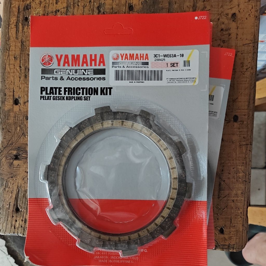 kampas kopling vixion old ori resmi yamaha