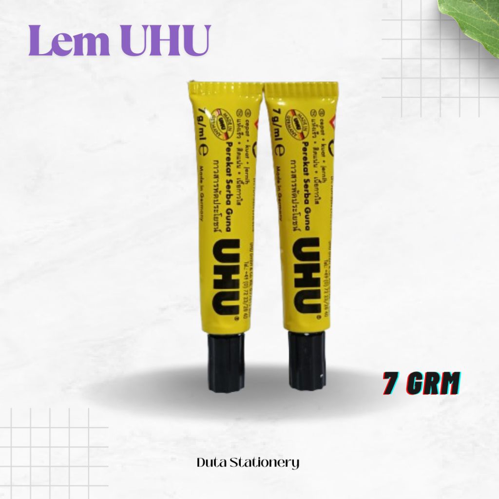 

PEREKAT SERBAGUNA UHU // 1 RENCENG LEM UHU