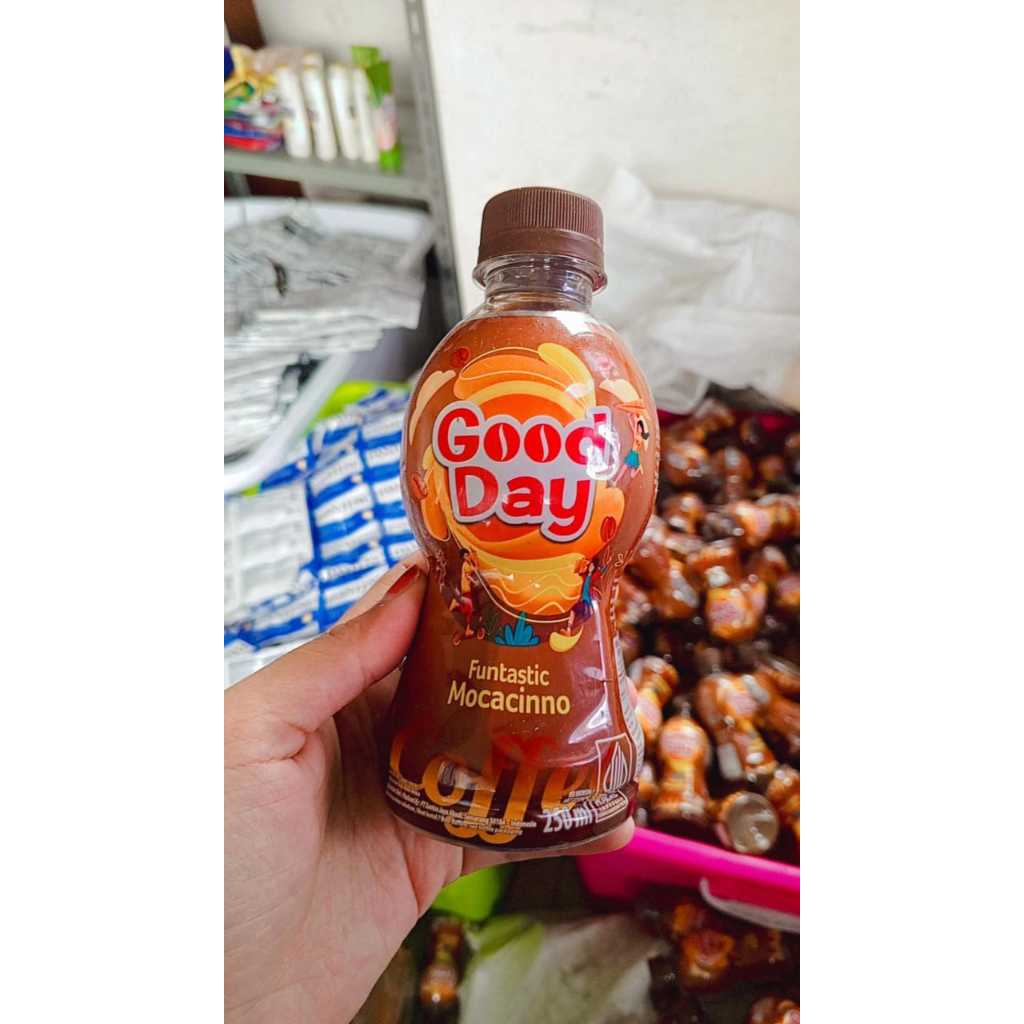 

GOOD DAY COFFE 250ML KOPI BOTOL VARIAN MOCACINO EXP NOVEMBER 2025