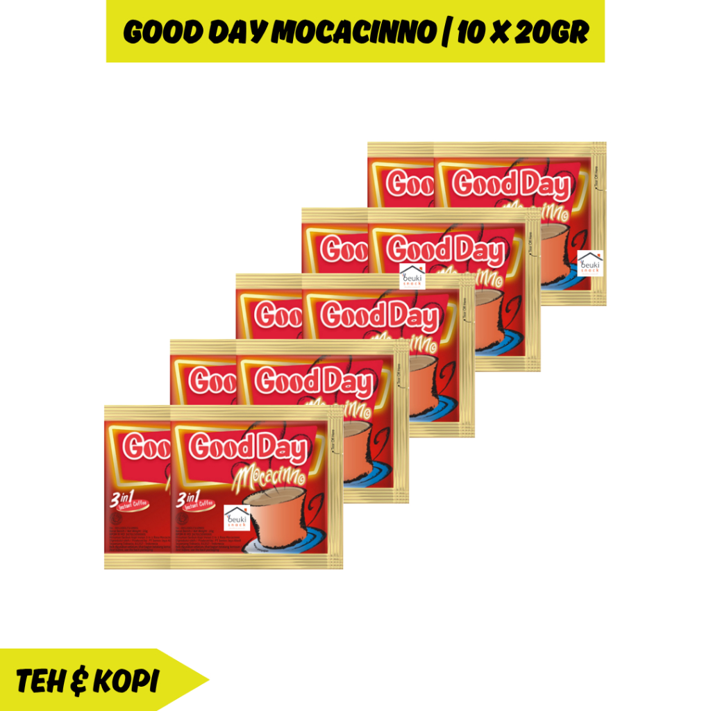 

RENCENG Good Day Mocacinno Kopi Bubuk Rasa Moka