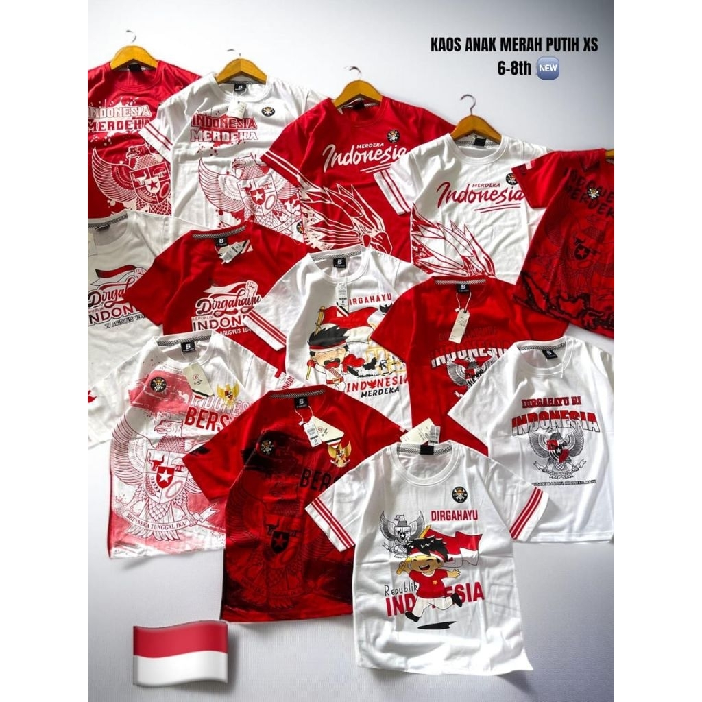 KAOS ANAK MERAH PUTIH