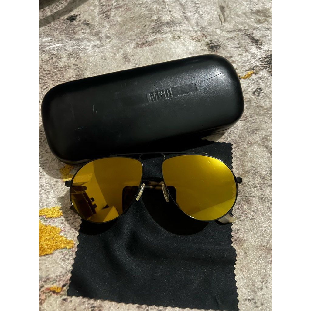 Sunglasses alexander mcqueen / mcq sunglasses/ kacamata hitam mirror aviator / kacamata luxury / kac