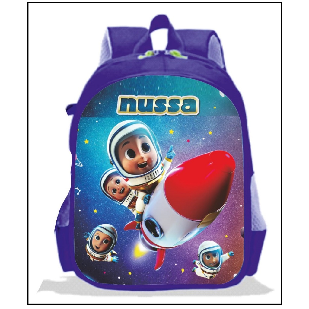 Tas Anak Laki Laki Karakter Nusa dan Rara / Tas Nusa dan Rara TK