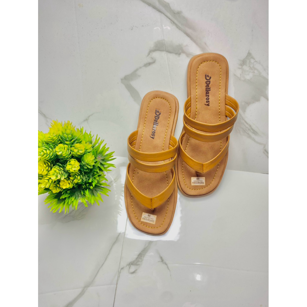 sandal perempuan-sandal dewasa-sandal kekinian-sandal santai