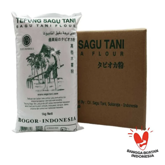 

Tepung Sagu Tani ASLI 10 x 1Kg ( Sagu Tani )