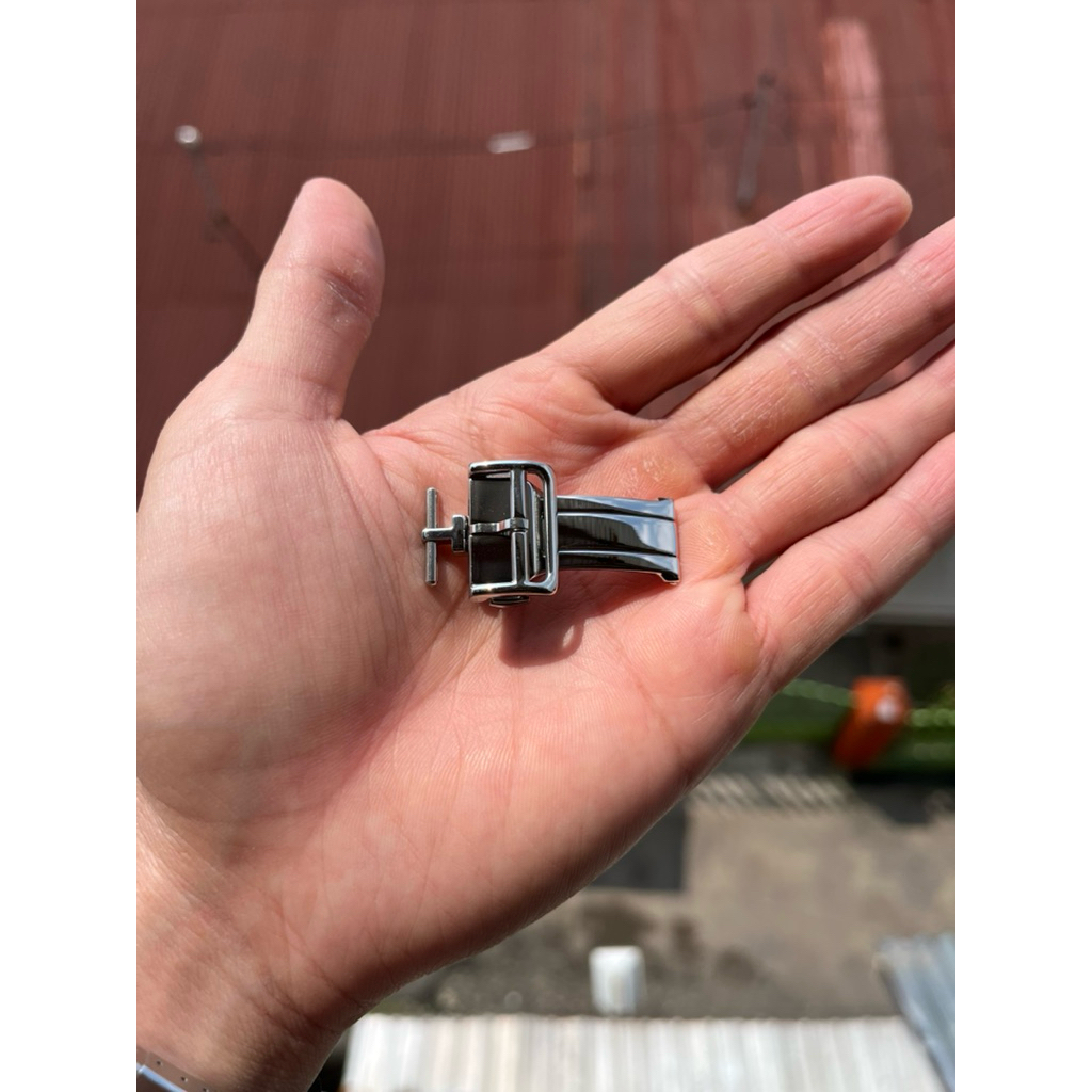 Deployant clasp buckle model HMS apple seiko butterfly clasp deployment  clasp buckle jam tangan