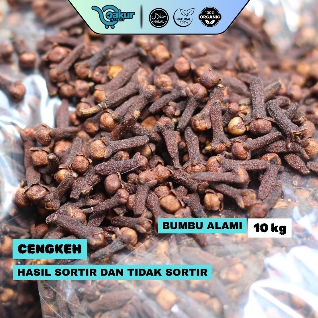 

[10 KG] Cengkeh Rempah Utuh Wangi Alami Bumbu Masakan