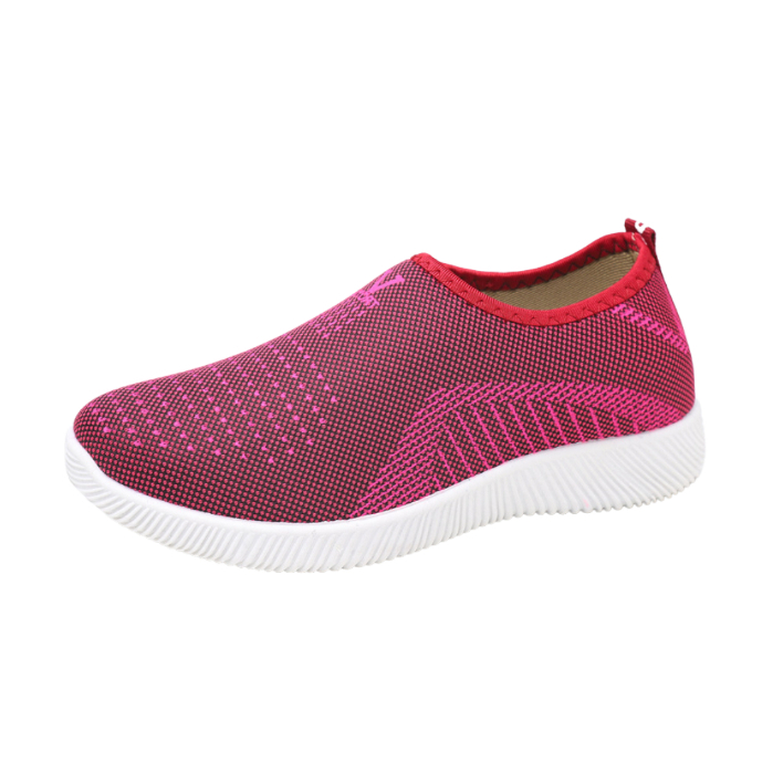 VEBLEN OFFICIAL Sepatu Slip On Sneaker Olahraga Wanita Cewek Mode Sepatu Anti Bau Bahan Kain Gaya Ko