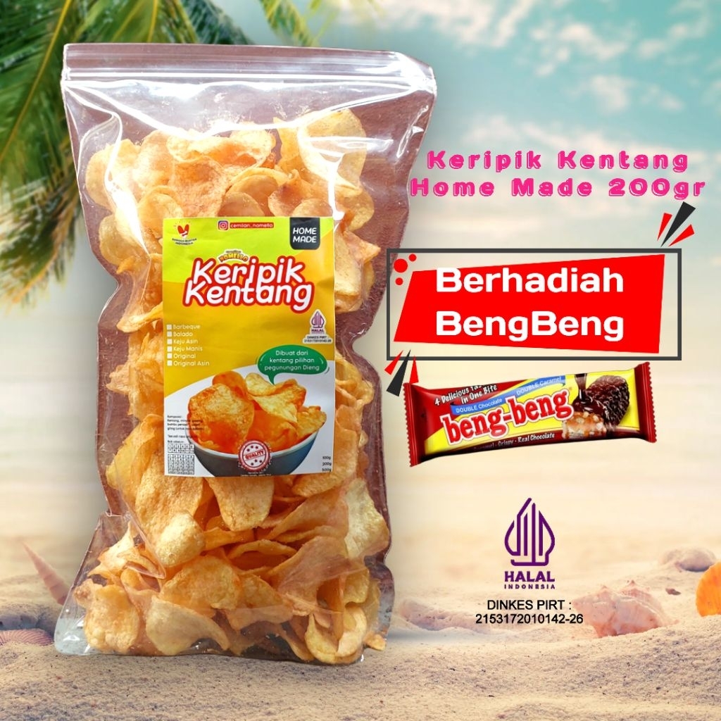 

Keripik Kentang Home Made 200gr