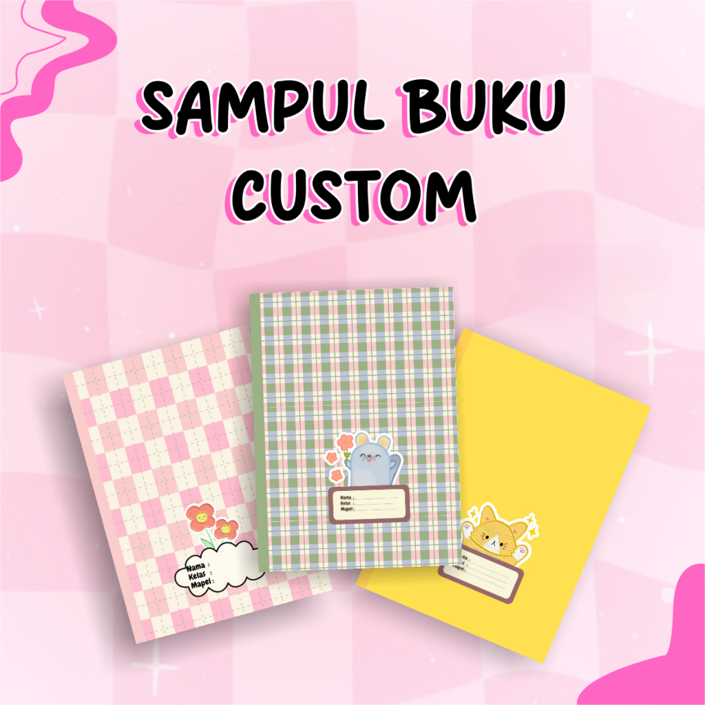 

sampul buku tulis-sampul buku custom desain sendiri-sampul buku custom-sambul buku sidu-sampul buku aesthetic-SAMPUL BUKU