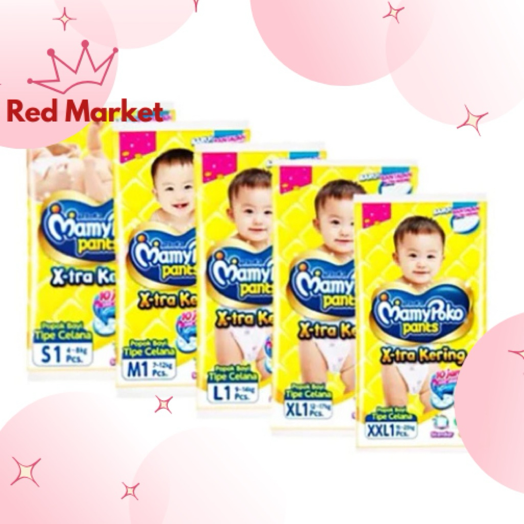 -TOKO RED MARKET- PAMPERS MAMY POKO PANTS MAMY POKO SACHET MAMY POKO RENCENG MAMY POKO PAMPERS RENTE