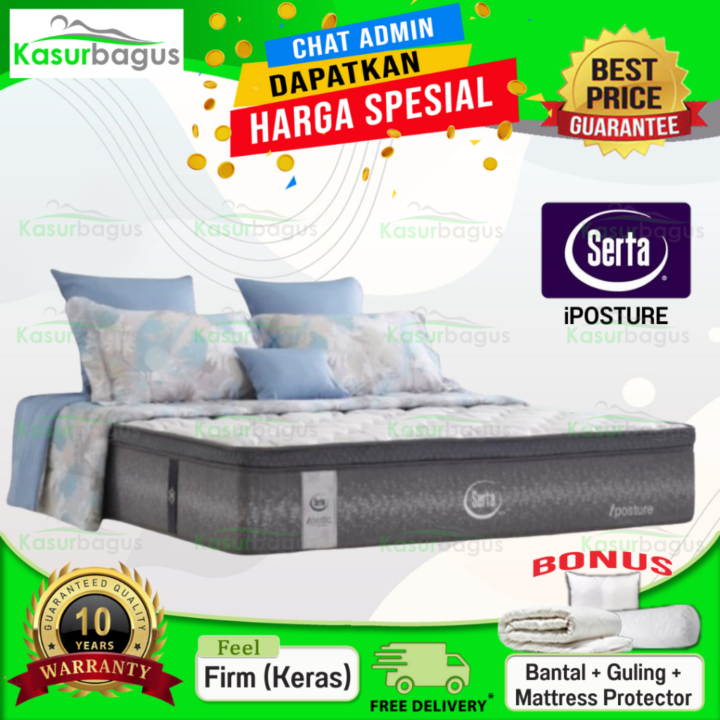 Serta Kasur Springbed New iPosture - Kasur Saja 160x200
